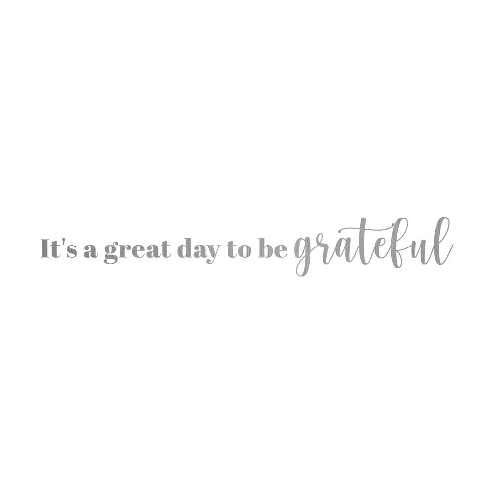 CHICAGO STEEL 16 fl. oz - Great Day to Be Grateful (Custom Laser Etched) - Pack of 4 - Grosche Wholesale Canada - Infuser Tea Mug
