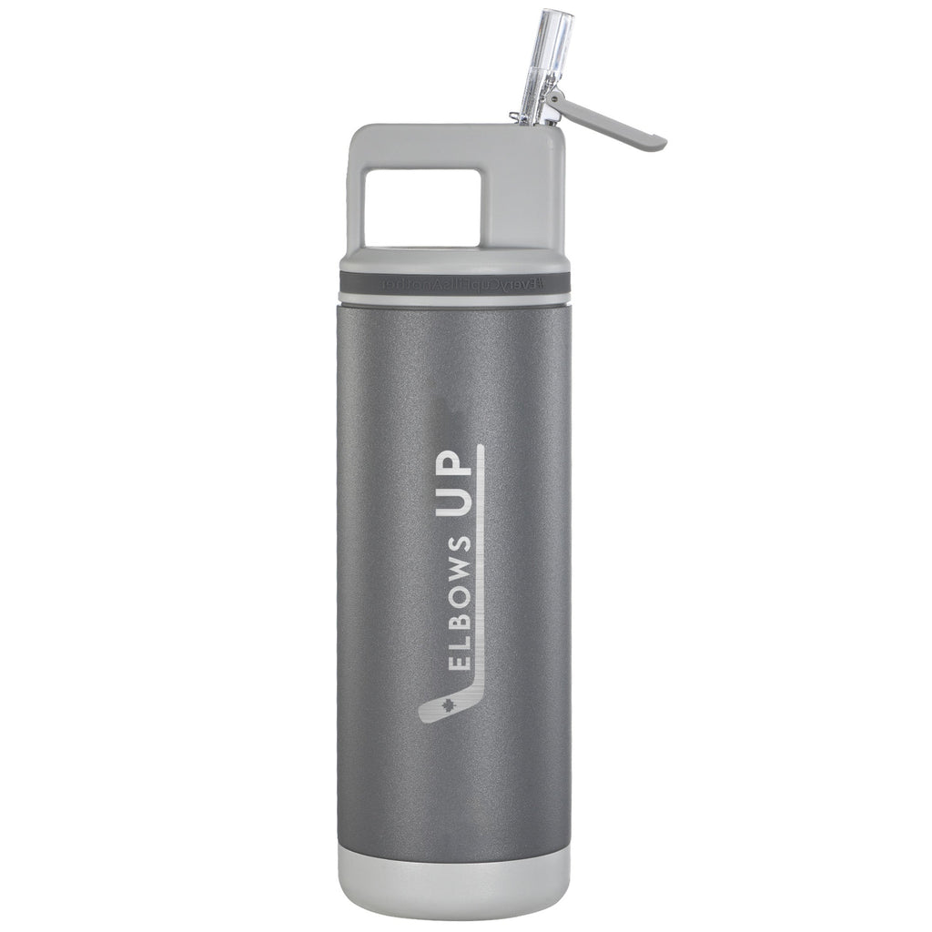 canadian collection tumbler elbows up, steel grey