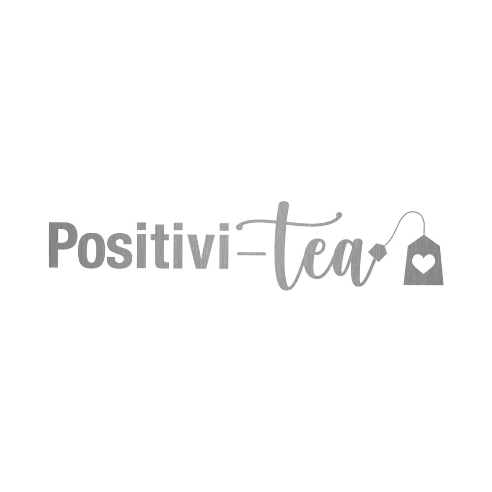 CHICAGO STEEL 16 fl. oz - Positivi-tea (Custom Laser Etched) - Pack of 4 - Grosche Wholesale Canada - Infuser Tea Mug