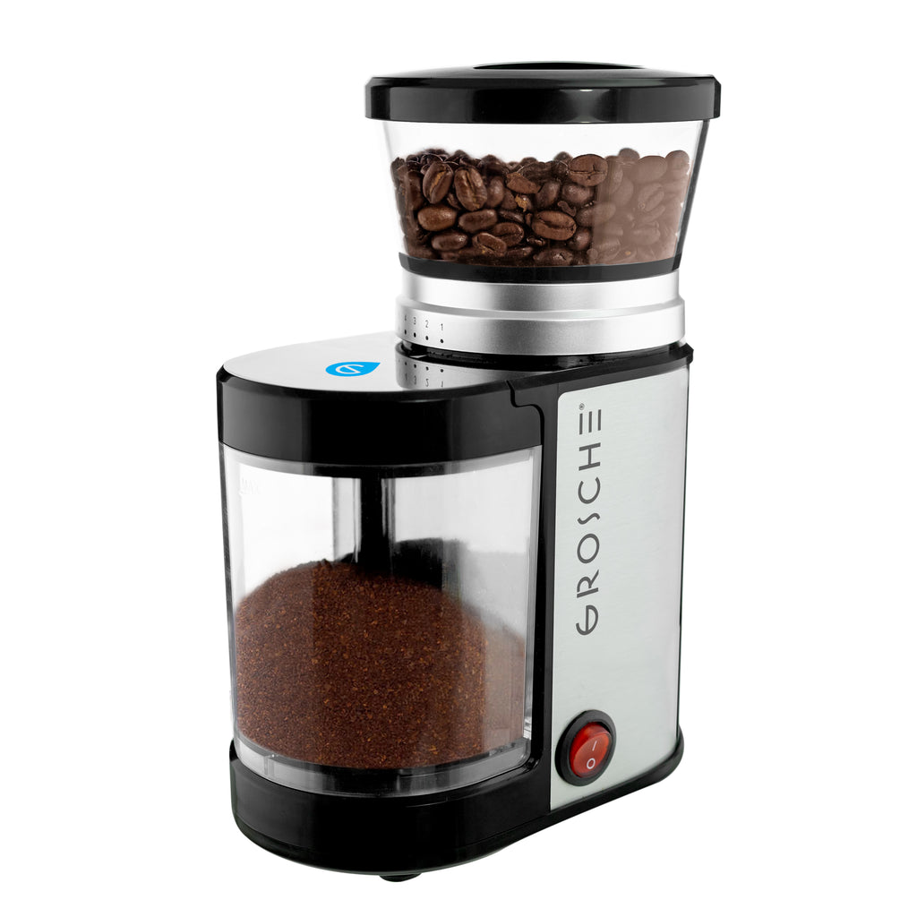 GROSCHE BREMEN Electric Burr Coffee Grinder, 20 Grind Settings - Pack of 4 - Grosche Wholesale Canada - coffee grinder