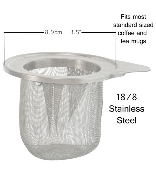 GROSCHE LAVAL Tea Infuser, Laser Cut & Stainless Steel Mesh Infuser - Package of 4 - Grosche Wholesale Canada - Accessory