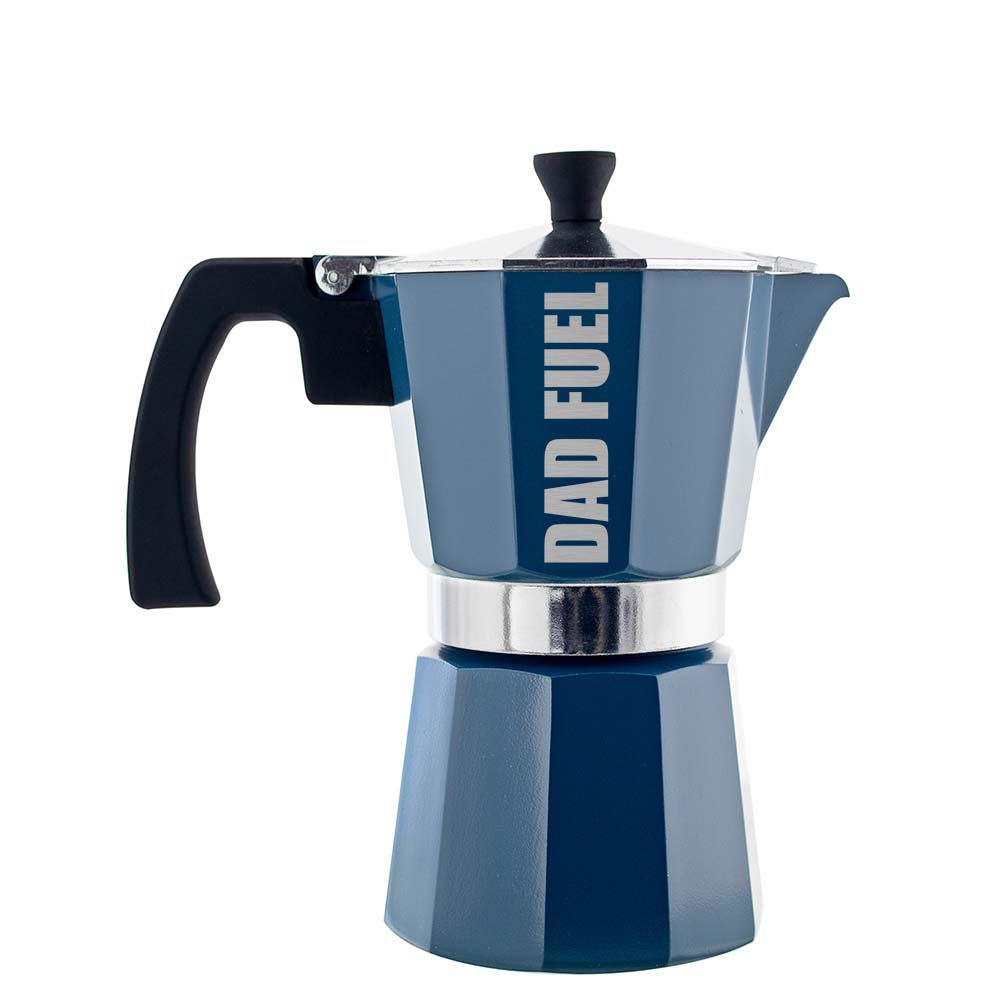 MILANO Stovetop Espresso Maker - Dad Fuel (Custom Laser Etched) - Pack of 4 - Grosche Wholesale Canada - Espresso coffee maker